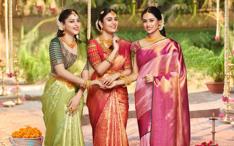 Threads of Emotion: Honoring South Indian Ceremonial Wear