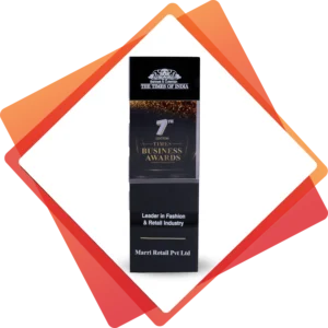 “Leader in Fashion and Retail Industry” at the 7th edition of Times Business Awards, Andhra Pradesh, 2025